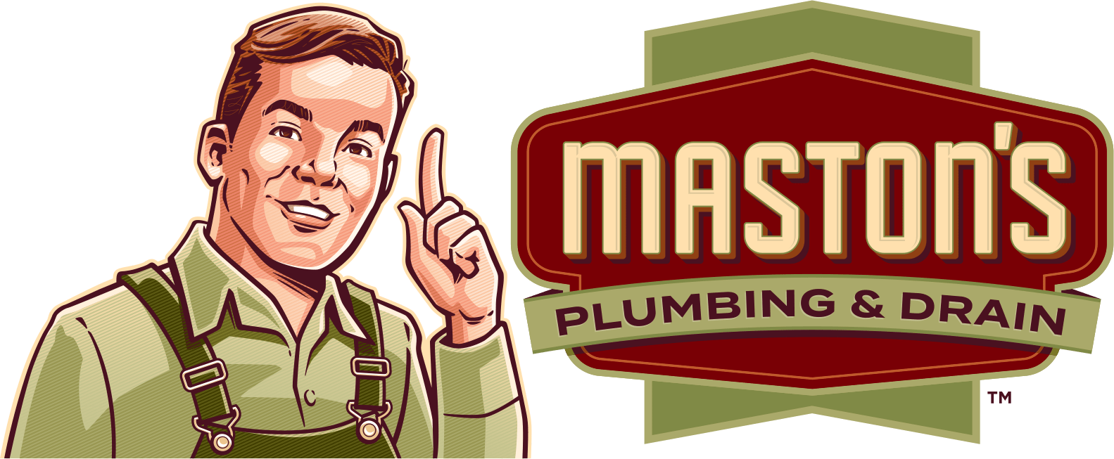 Maston's Plumbing & Drain logo